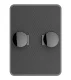 Self-Adhesive Razor Holder and Wall Hook AG807, Black