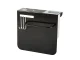 Wall-Mounted Knife Stand and Kitchen Organizer, Black