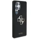 Guess Silicone Big 4G Logo Bottom Script Case for Samsung Galaxy S25 Ultra, Black