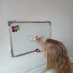 Maaleo Magnetic Whiteboard 60x40 cm with Accessories, White