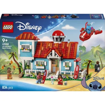 LEGO Disney 43268 Lilo and Stitch Beach House (834 Pieces)