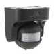 Maclean MCE358 GR PIR Motion Sensor, IP44, 12m, Grey