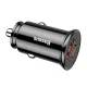 Baseus Circular Car Charger USB Type C / USB 30W PD, Black