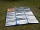 Thermal Straw Beach Mat, Roll-up, 150x170 cm