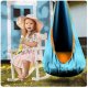 Kids Hanging Pod Swing Chair Neo-Sport for Indoor and Outdoor Use, turquoise