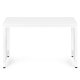 ModernHome Computer Desk 120x60 cm for Home Office and Study, white