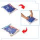 Set of vacuum bags for storing clothes 9 pcs, (3 different sizes)