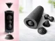 5-in-1 EPP Foam Roller Massage Set with Ball and Duoball for Muscles, Black