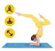 4FIZJO Non-Slip Yoga Mat 4 mm, Blue