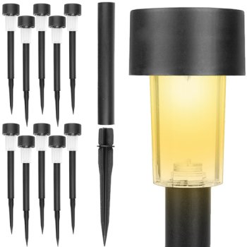 Solar Garden Lights 10 Pack Waterproof LED Gardlov 23859