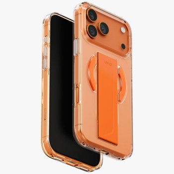 Uniq Heldro Air Phone Case Cover iPhone 17 Pro Max Magclick Charging - Orange