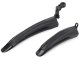 Bicycle Mudguards Front and Rear Set, 2 pcs, Black