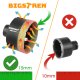 Bigstren 27080 Diamond Hole Saw Kit 7-Piece for Porcelain Tile Granite M14