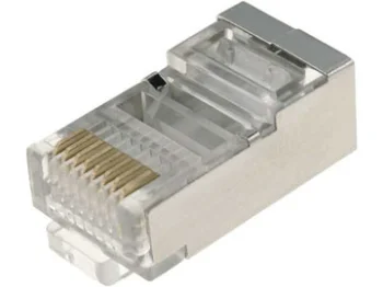 Ekranuotos RJ45 tinklo jungtys, 100 vnt.