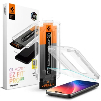 Spigen Glas.TR EZ Fit Pro Tempered Glass for iPhone 16 Pro Max / 17 Pro Max, Transparent