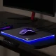 NanoRS RS704 Gaming Mouse Pad with RGB LED Backlight, 300x250x4mm