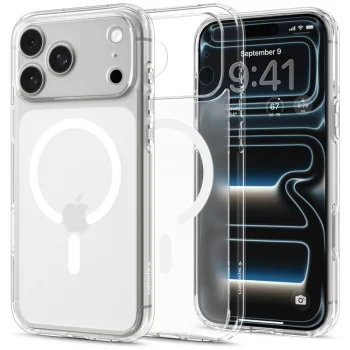 Spigen Ultra Hybrid MagSafe Case for iPhone 18 Pro Max / 17 Pro Max, Frost White