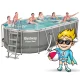Bestway 56710 Power Steel Frame Pool 549x274x122 cm