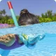 Bestway 24018 Snorkel Set, Turquoise