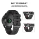 Tech-Protect Smooth Strap for Garmin Fenix 3 / 5X / 6X / 7X, Black