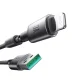 Joyroom S-A50 3A USB-A to Lightning Cable with Organizer 1.2m - Gray