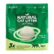 Petkit Natural Cat Litter Plant-Based Clumping Litter 4 x 2.4 kg