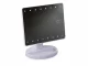 Cosmetic Mirror with 16 LED Illumination, White