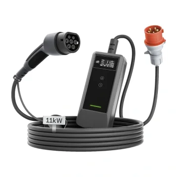 Portable EV Charger DEPOW 11 kW Type 2 with 15 m Cable