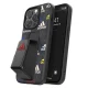 Adidas iPhone 14 Pro Case SP Clear Grip Case, Black