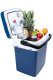 Portable Car Fridge Freezer 29 L with Heater, AC DC USB power, -20°C to +65°C, blue