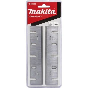 Makita HSS Planer Blades 170mm, 2 Pack