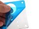 Furniture Hinge Repair Plates Kit, 4 pcs (9x9 cm)