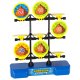Target Shooting Game Set with Toy Gun and 12 Soft Foam Balls
