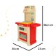Children Kids Toy Plastic Kitchen With Accessories, 68.5cm