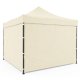 Automatic Pop-Up Event Gazebo Tent 3x3m MultiGarden, Beige