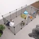 Leobert Modular Playpen for Small Animals, Black