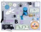 Educational Toy Wooden Manipulation Sensory Busy Board, 50x37.5cm