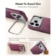 ESR Atelier Kickstand MagSafe Case for iPhone 18 Pro / 17 Pro, Burgundy