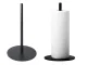 Freestanding Metal Paper Towel Holder for Kitchen, Black