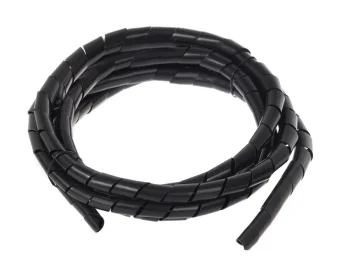 Maclean MCTV-687 B Cable Organizer Spiral, 20.4-22mm, 3m, Black