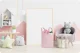 Nukido Cotton Toy Basket, Pink