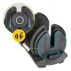 4FIZJO Premium Adjustable Dumbbell 40 kg with Tray, Black