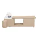 Hair Salon Wash Unit with Bed Gabbiano Head Spa Maldives, Beige