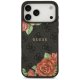 Guess 4G Flowers Print MagSafe Phone Case Cover iPhone 17 Pro - black