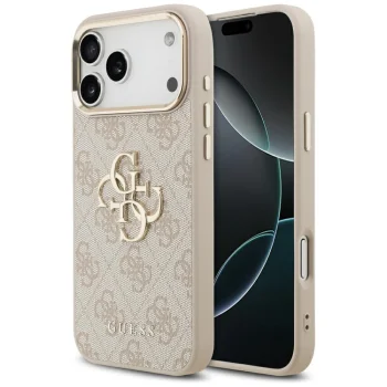 Guess 4G Big 4G Classic Logo Phone Case Cover iPhone 17 Pro Max - Rose Gold