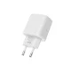 Tech-Protect C20W USB-C PD 20W / USB-A QC 3.0 Charger with USB-C / Lightning Cable - White