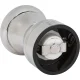 Peugeot Bistro Chef Salt Mill 10 cm, Stainless Steel, Silver