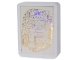 3D Paper Cutout Night Light with RGB LED, Remote & Touch Control, White
