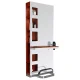 Gabbiano B058 Hairdressing Styling Station, Cherry