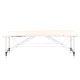 Activfizjo Komfort Folding Massage Table, Aluminum, 2 Sections, Cream
